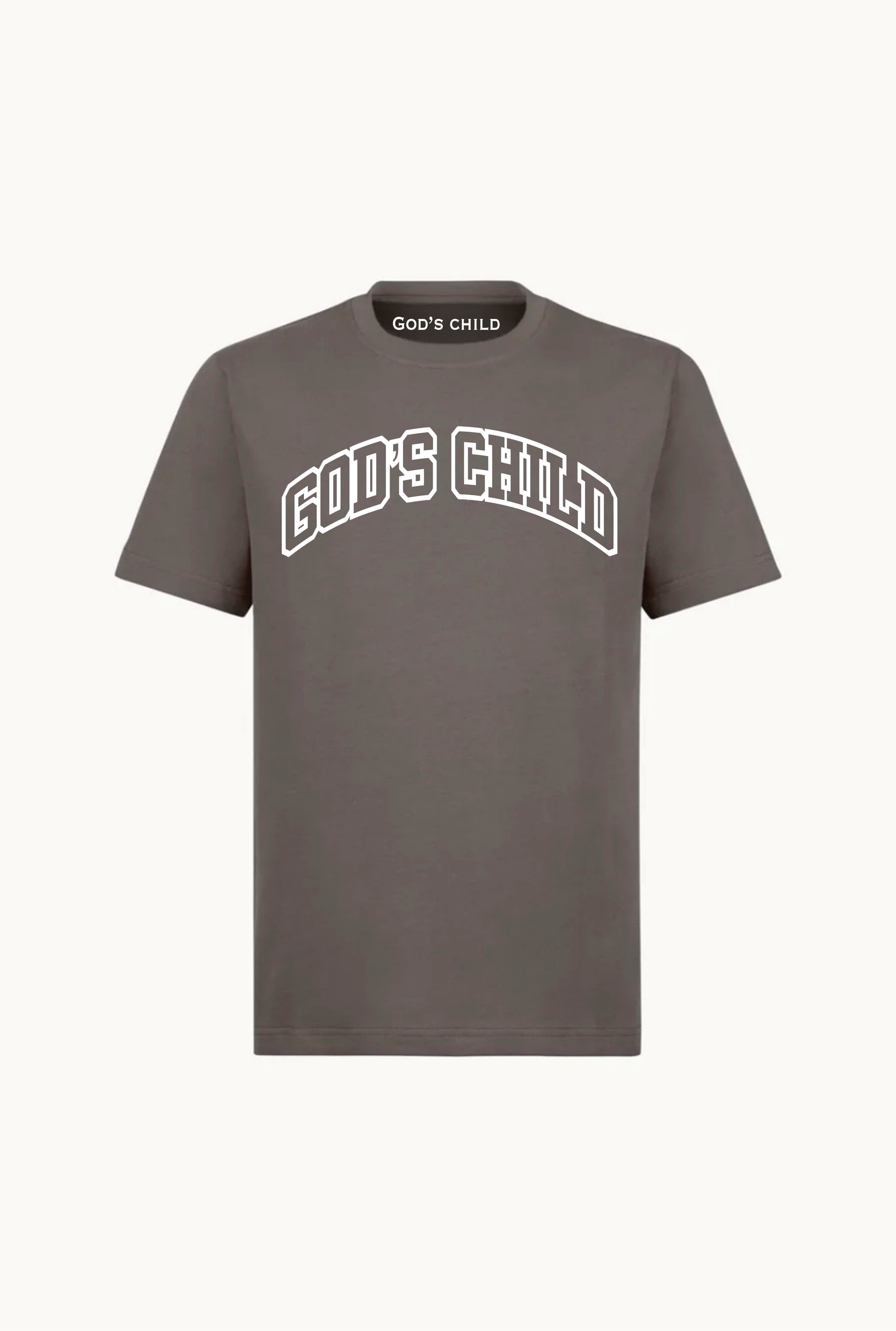 God’s Child Arch T-Shirt(Charcoal Grey)